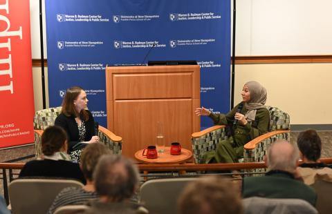 Justice & Journalism event with NPR's Asma Khalid