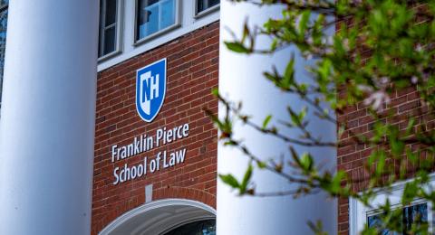 Front entrance of UNH Franklin Pierce