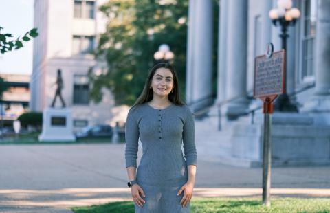 Rudman Summer Fellow Alexandra Polymeropoulos