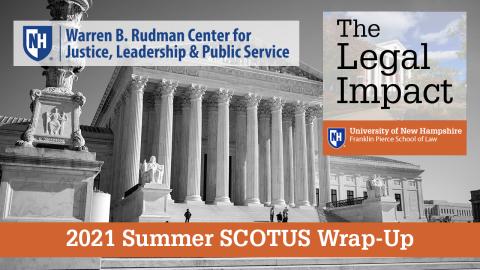 Rudman and TLI logos over image of US Supreme Court