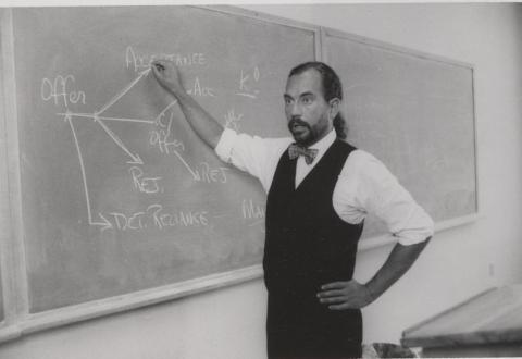 Professor Hurn Teaching