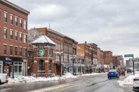 Downtown Concord Winter