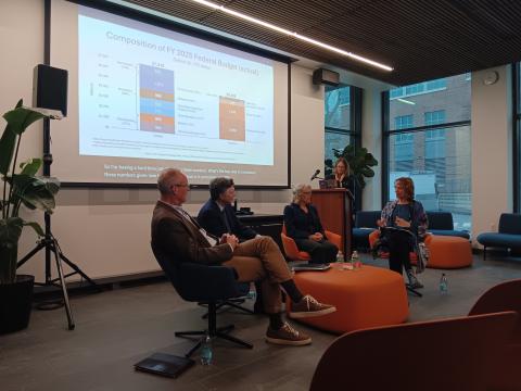 panelists discuss the national debt